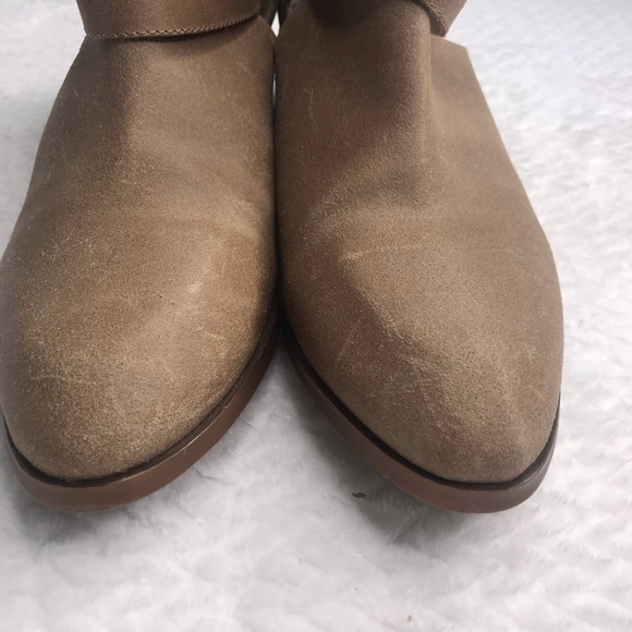 Seychelles Distressed Leather Bootie Tan Size 9.5 - Picture 5 of 8